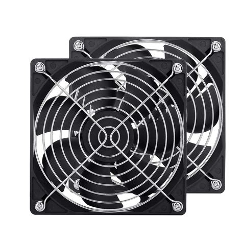 2 Pack 120mm Fan Dc 12v Computer Fan 120mm X120mm | Desertcart INDIA