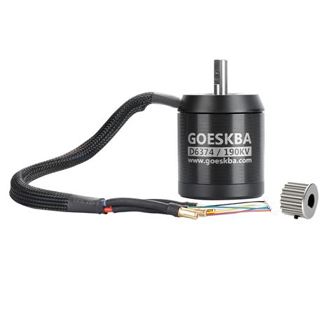 Buy Electric Skateboard Motor BLDC D6374 190KV 3350W Belt Brushless ...