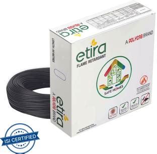 Polycab Etira 6 sq/mm Black 90 m Wire Price in India - Buy Polycab ...