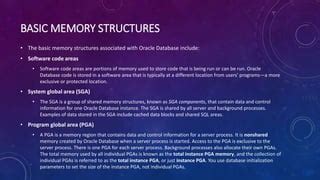 Image result for Memory Components in Oracle DBA
