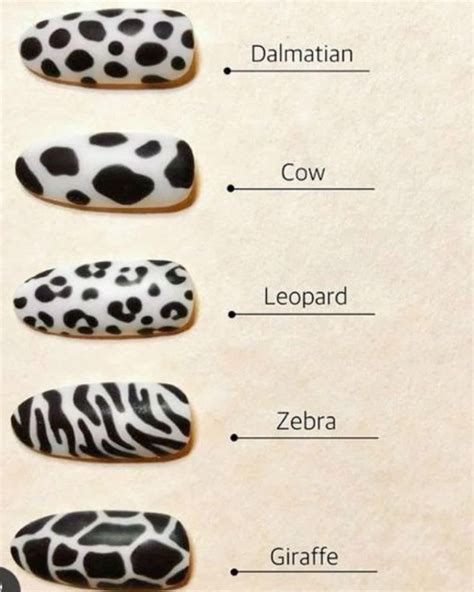 Pin by Magallytroche on Diseños de uñas | Animal print nails art ...
