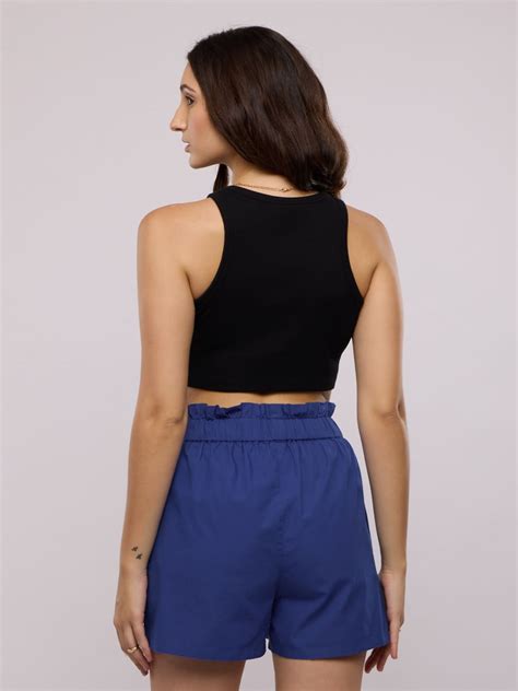 Buy Solids: Electric Blue Women Shorts Online