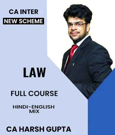 CA Inter Law Full Course Video Lectures by CA Harsh Gupta