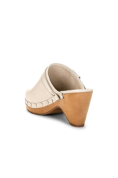 Isabel Marant Titya Modern Clog in Chalk | FWRD