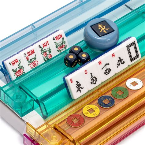 Buy Yellow Mountain Imports American Mahjong Set, Koi Fish with Soft ...