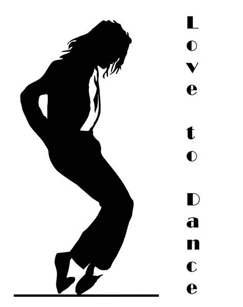 Michael Jackson Dancing Silhouette Free Stock Photo - Public Domain ...