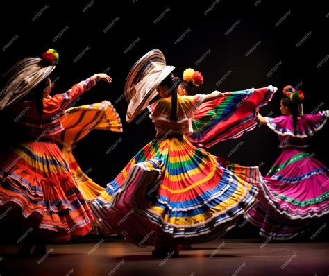 Premium AI Image | Traditional Mexican folk dance performances