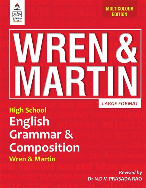 High School Eng Gram & Comp (Multicol) , WREN & MARTIN - by Dr N.D.V ...