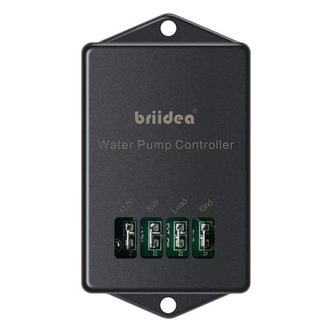 Buy Water Pump Controller, Briidea RV Water Pump Switch 12VDC, 10A for ...