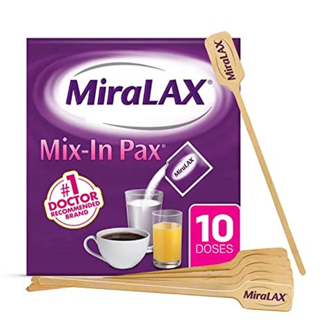 Snapklik.com : MiraLAX Gentle Constipation Relief Laxative Powder, Stool Softener