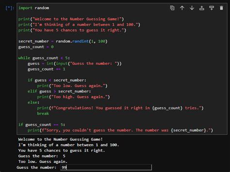Image result for Random Number Guessing Game Python