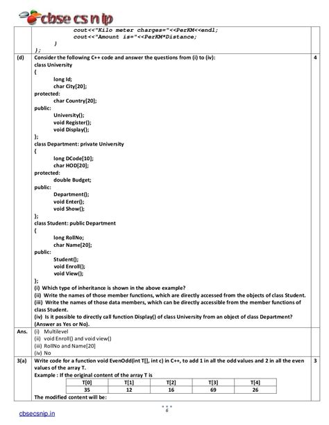 Image result for Computer Science Question Paper