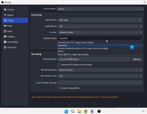 Image result for Encoding Error OBS
