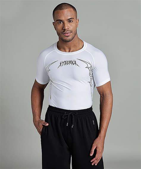 Tribal Compression Tshirt Half Sleeve – XtremeX