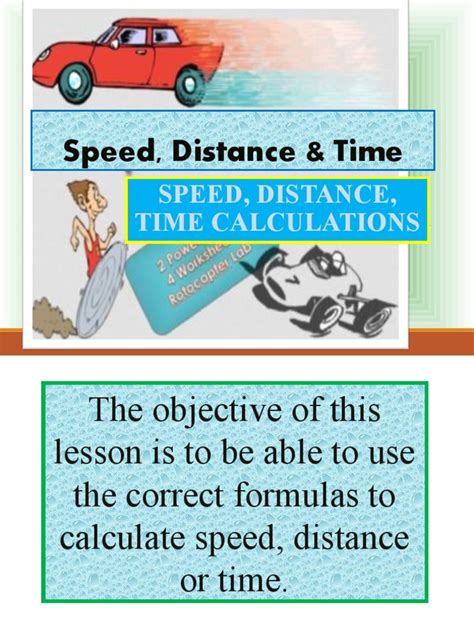 Math Distance Speed and Time 的图像结果