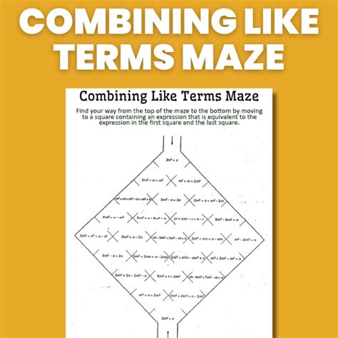 Combining Like Terms for Beginners 的图像结果