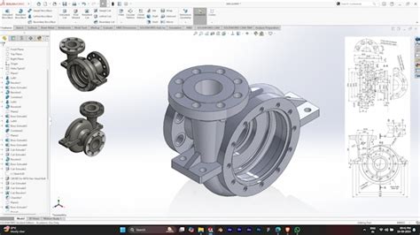 Image result for SolidWorks Model Drawing