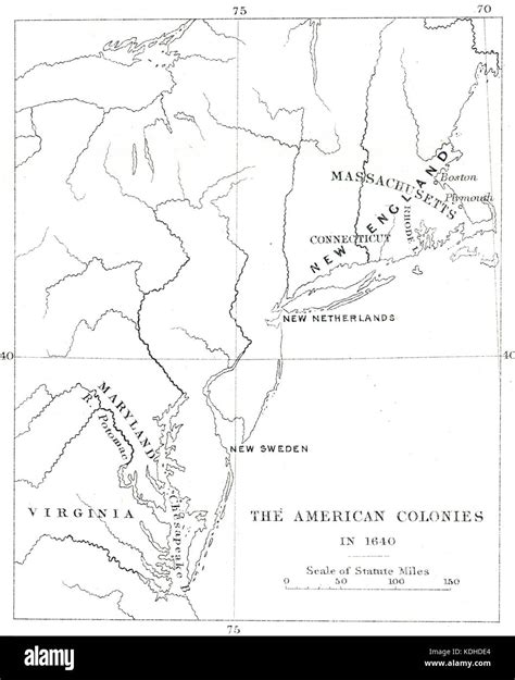Las Colonies In America Map Black And White North American Colonies