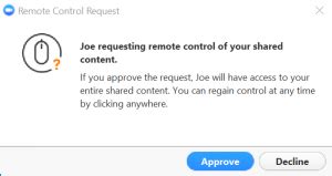 Image result for How Does 1 Request Control in Zoom