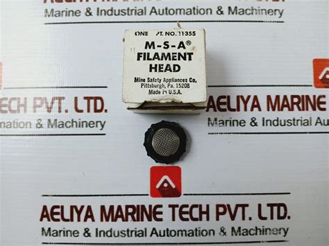 Msa 11355 Filament Head Mine Safety Appliances Co. – Aeliya Marine Tech