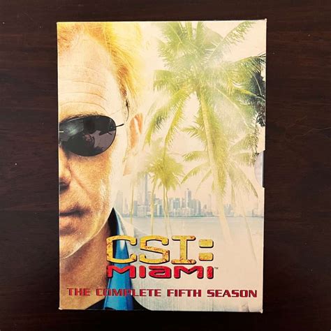 TV Series - CSI Miami Season 5 6DVD Boxset South African Press with ...