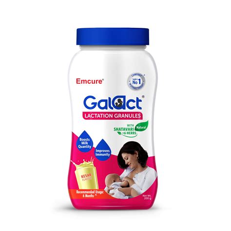 Galact Granules - Lactation Supplement with Shatavari to increase brea ...