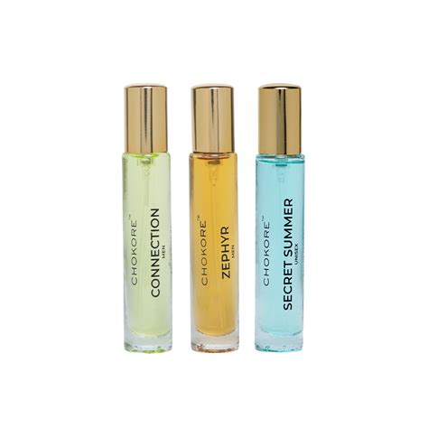 Connection Â· Zephyr Â· Secret Summer | 3 x 15ml / 20ml Perfume Combo