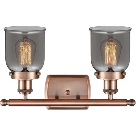 Innovations Lighting 916-2W-AC-G53 Ballston Small Bell Bathroom Vanity ...