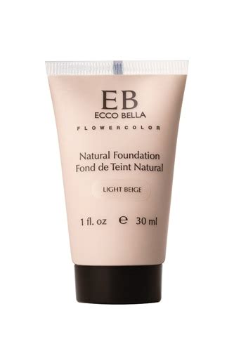 Ecco Bella FlowerColor Liquid Foundation - Light Beige -- 1 fl oz ...