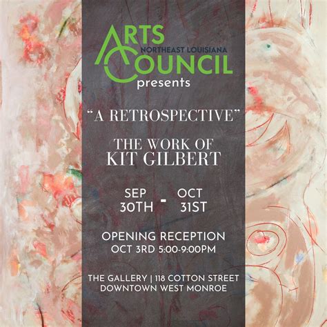 A Retrospective: The Work of Kit Gilbert, 118 Cotton Street, West ...
