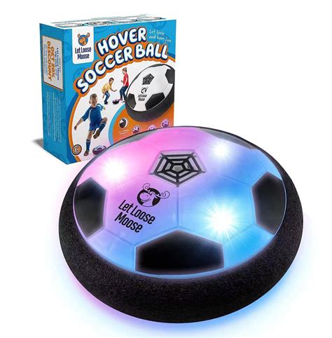 Snapklik.com : Let Loose Moose Hover Soccer Ball - Indoor LED Floating ...
