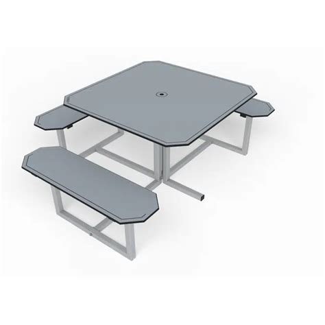 BIM objects - Free download! Picnic Table Skagen (HPL) | BIMobject