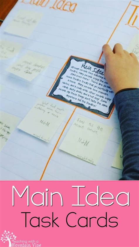 Main Idea Task Cards 的图像结果
