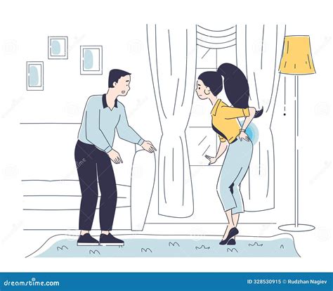 A Person With Scoliosis Icon Color Outline Vector | CartoonDealer.com ...
