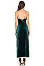 Free People Spliced Velvet Maxi Dress in Green | REVOLVE