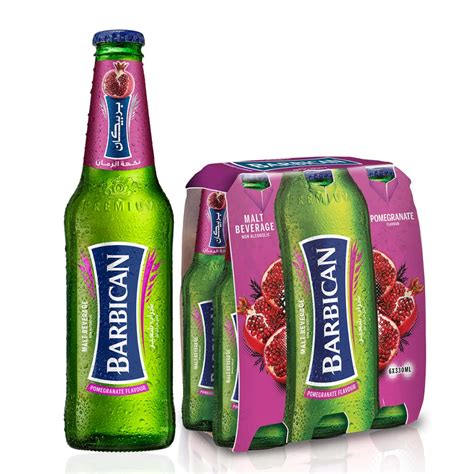 Barbican Pomegranate Non-Alcoholic Beer | Non - Alcoholic Beverage ...