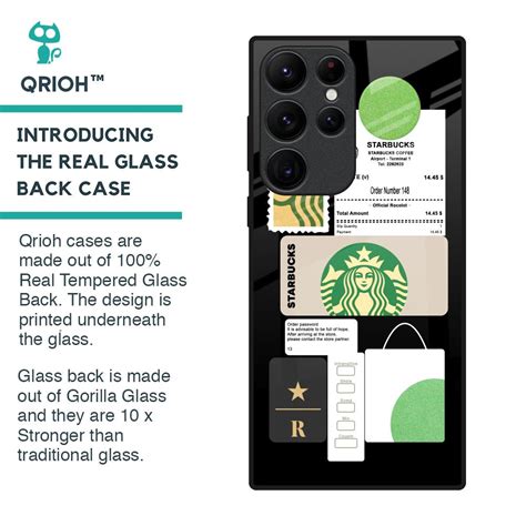 Coffee Latte Samsung Galaxy S22 Ultra 5G Glass Back Cover - Flat 35% ...