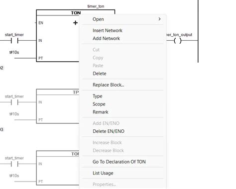 B&R Automation Studio Timer Function Blocks Programming | TON | TOF ...