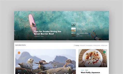 Blog Design HTML Template 的图像结果