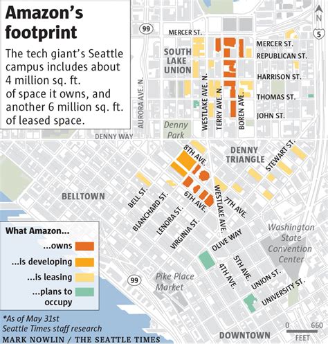 Amazon Seattle Campus Map