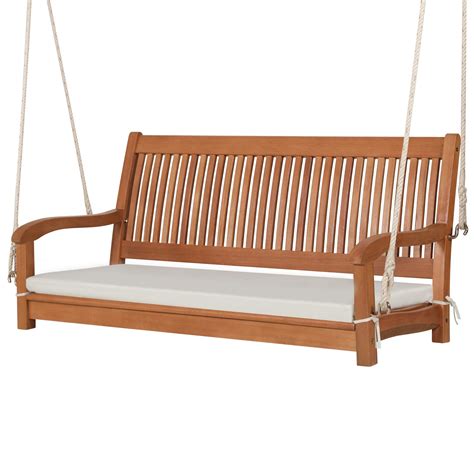 Snapklik.com : Tangkula 2 Person Hanging Porch Swing, Outdoor Bench Swing