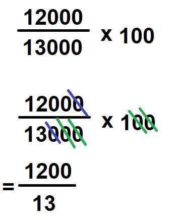 tind the the gain or loss percentage c.p.=13000 s.p.=1000 - Brainly.in