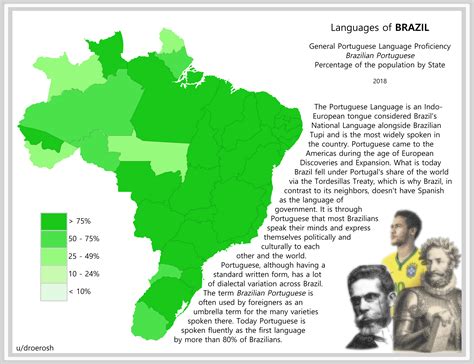 The Languages Of Brazil - Info Map Compilation : r/imaginarymaps
