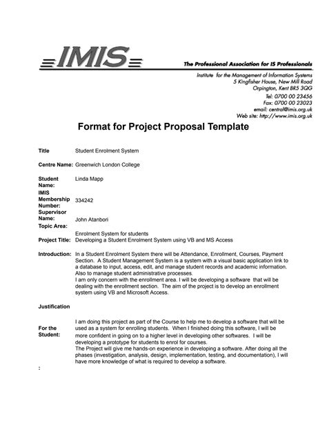 Image result for Proposal Writing Format