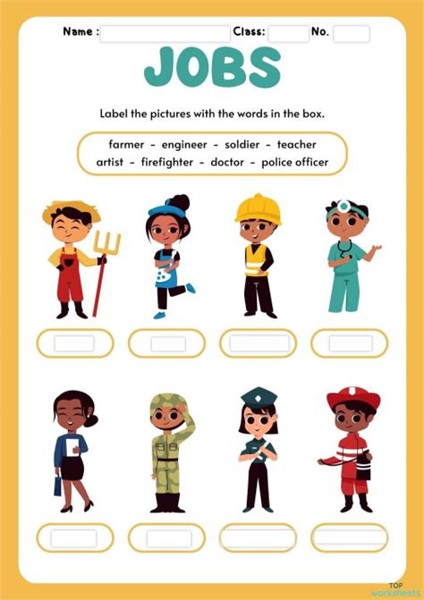 Getting a Job Worksheet 的图像结果