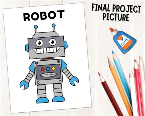 Build a Robot Worksheet 的图像结果
