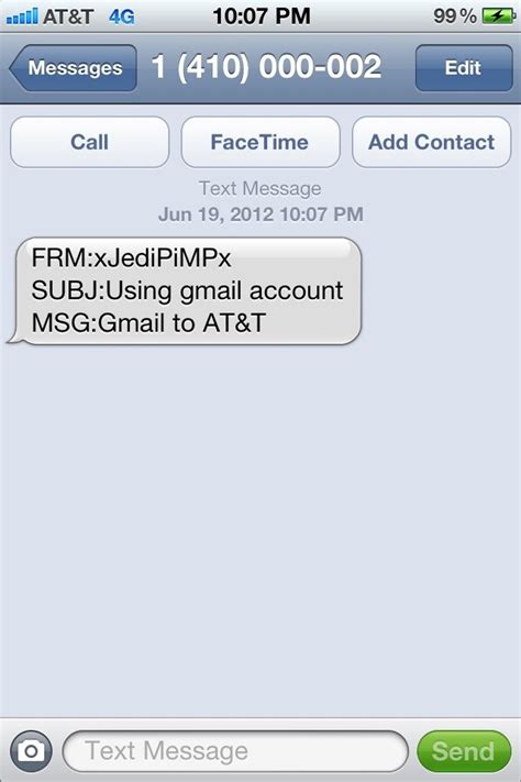 Send Text Message From Email 的图像结果