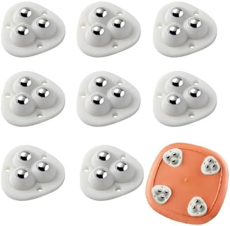 GNASTAS Self Adhesive Mini Caster Wheels,Mini Swivel Wheels,360 ...