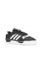 adidas Originals Rivalry Low Sneaker in Core Black & White | REVOLVE