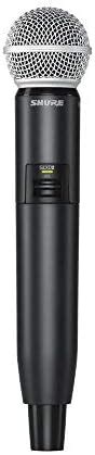 Shure GLXD2/SM58=-Z2 Handheld Transmitter with SM58 Microphone : Amazon ...